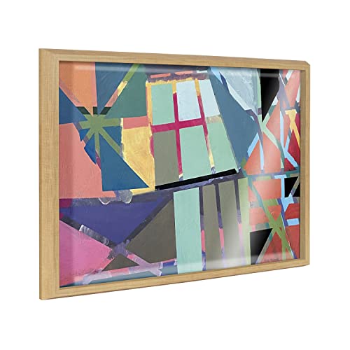 Kate and Laurel Blake Caleb Griswold Gerüst Bedrucktes Glas, Natur, 18x24 Cover