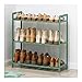 Stojak na buty Organizer Na Buty Wolnostojąca Półka Na Buty 3 Poziomy Nadaje Się Do Butów I Przechowywania Butów Regulowane Stojaki Na Buty Półka na buty (Color : Green)