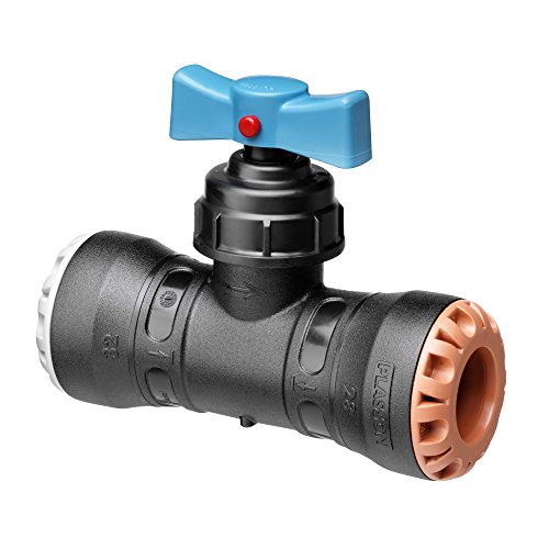 Plasson - Raccords PEHD Plasson encliquetables - Vanne encliquetable tube PE Ø32 - Cuivre Ø28 - Série 1 - Plasson