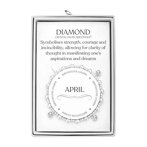 Philip Jones April Diamond Birthstone Bracelet Cover