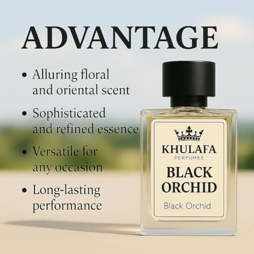 Image of Tam Forde Blacke Orchid Inspired Perfume | Unisex EDP with Truffle, Orchid & Patchouli | Bold & Long-Lasting Scent for Date Nights & Winter | 50ML