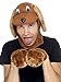 Smiffys Men's Dog Kit with Hood and Gloves