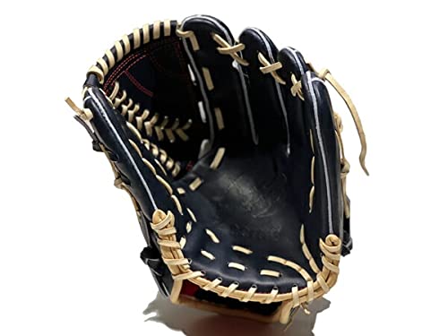 ジームス Zeems 限定軟式用カラーグラブ 投手用 一般 ネイビー 紺 野球 軟式 グローブ ピッチャー KG-PB11 2枚目