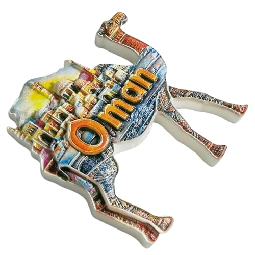 Imán Decorativo Oman 3D para Refrigerador miniatura 3