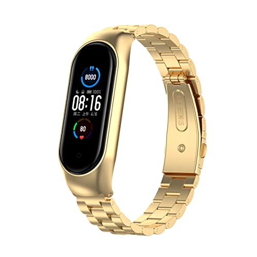 Correa metálica de acero para Xiaomi Mi Band 7 miniatura 3