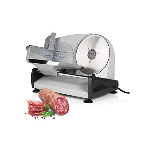 Tristar Em-2099 – Coupe-charcuterie, 19 cm, lame de coupe en acier inoxydable, 150 W, couleur grise