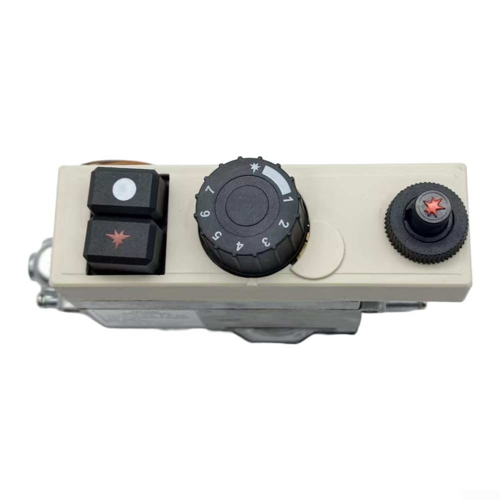 Válvula de control de temperatura 710, válvula de control de termostato de gas 120-200 ℃ Controlador de gas de alta presión para horno industrial de vapor de freidora (SMT-WK002C)
