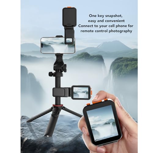 Soporte de Clip con Pantalla Bluetooth Monitor de Teléfono para Selfie y Transmisión de Vlog 7