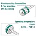 1pc LS Oil Diverter Barbell, High Performance Aluminum Alloy Oil Gallery Plug for Gen III/IV Engines LS1/2/3/6, L92/99/33, LQ4/9, 4.8/5.3/5.7/6.0/6.2L