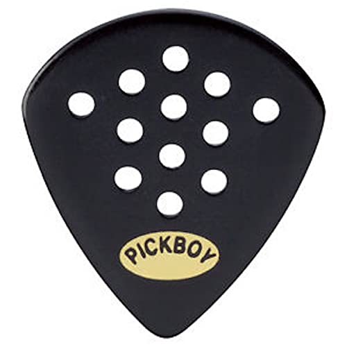 1 Mediador PickBoy PB45BP150 - Pos-A-grip celulosa negra - 1,5 mm Cover