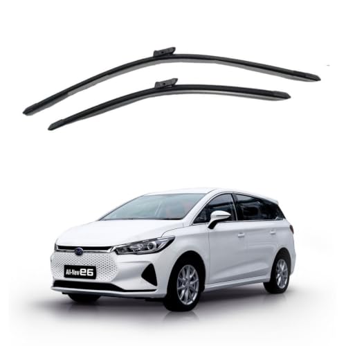 Image of Oshotto Frameless (O.E.M Type) Wiper Blades Compatible with BYD E6 2023 Onwards (24 inch / 18 inch)