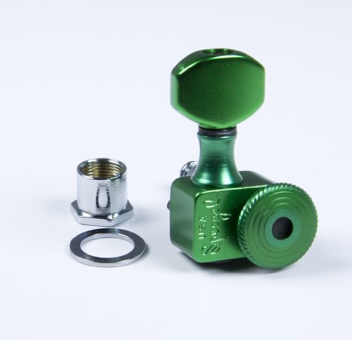 No More Tuning Hack 6 Sperzel 6TL Locking Tuner 6 Inline Green