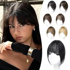 Natural Black French Bangs