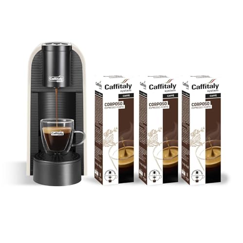 30 CAPSULE CAFFÈ CORPOSO: Le capsule di caffè Corposo Caffitaly sono realizzate con un Robusta asiatico di altissima qualità e dal temperamento forte e deciso, addolcito dall’Arabica che ne esalta l’aromaticità. Con note di cacao. Intensità 9/10