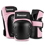 BOSONER Inliner Schoner Erwachsene und Jugendliche: 6er Set Schoner Inliner Damen Herren...