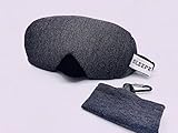 wellness gelderland prive UKK Wellness Company SleepZ Wellness - Máscara de ojos para dormir de algodón de lujo - Unisex - Tecnología de gel - Negro