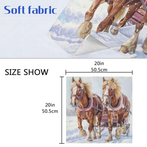 Servilletas de Tela Multicolor Set x6 20x20 pulgadas miniatura 6