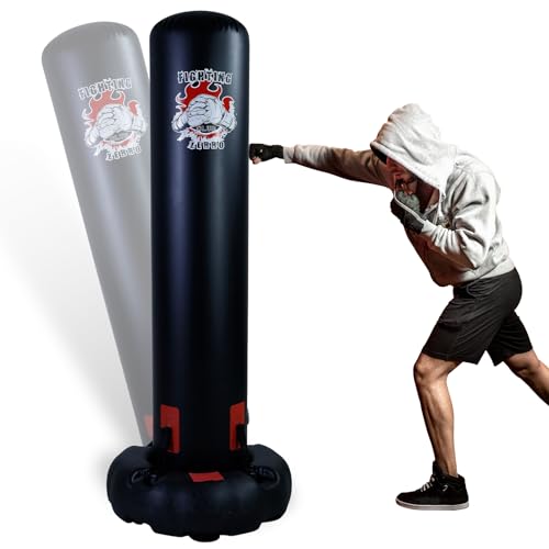 ZERRO Boxsack Durchmesser 30cm Kinder Erwachsene Freistehender Aufblasbare...