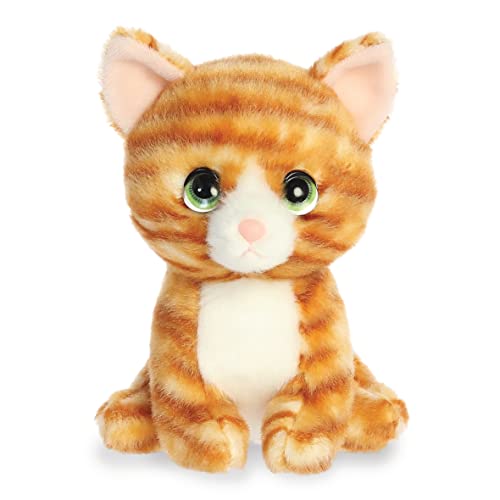 Aurora, Petit chat tigré orange Nacho 33752, 17,8 cm, peluche