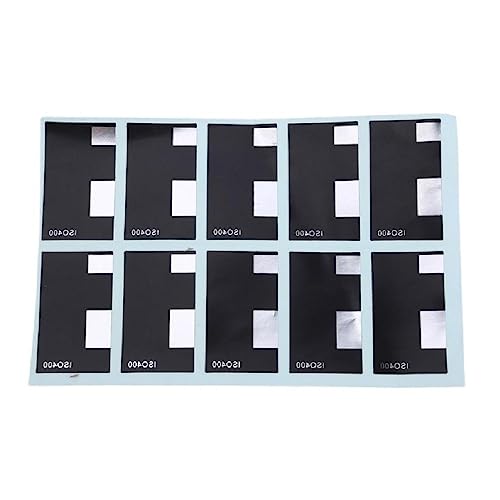 10Pcs Sticker Film Pack Film Cassette Coded Sticker for ISO50 ISO100 ISO160 ISO200 ISO250 ISO320 ISO400 ISO500 Iso500 Code Film Stickers