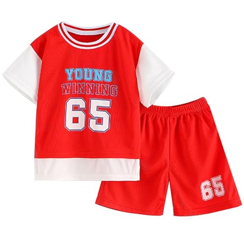 [ANANI] q j̎q  tVc n[tpc ZbgAbv  {[CY qǂ LbY ̎q ĕ q W[W ㉺Zbg n JWA  ʋC y X|[cEFA XEFbg [EFA ʉʊw red 140cm