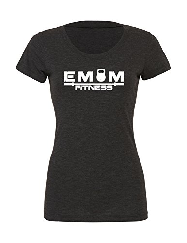 T-shirt emom Fitness Tri Blend textile ajusté ultra doux taille M