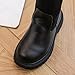 Black Knee High Boots for Girls:Fashion Lightweight Slip on Booties Winter Warm Cowboy Cowgirl Footwear 2025 Fall Outfits（Size12,Black