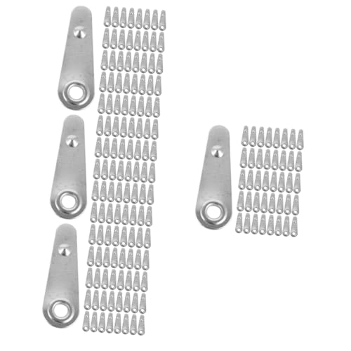 Image of Mipcase 4000pcs Photo Frame Backing Plate Fasteners Metal Buckles for Picture Frames Easy to Install Turn Buttons for Home
