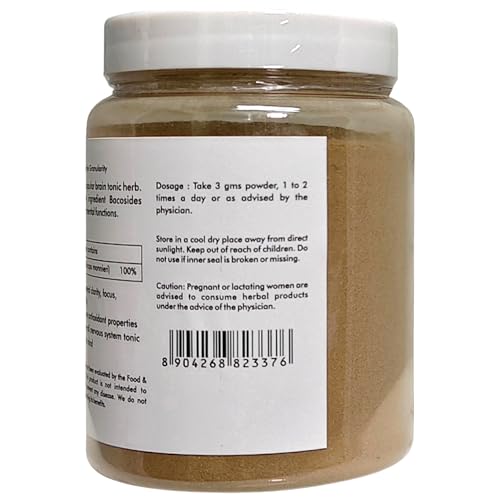 Herbal Hills Brahmi Powder | 200 gms | Superfood For Healthy Hair