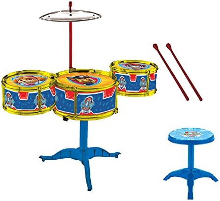 Instrumentos Musicais - Bateria Peq - Patrulha Canina
