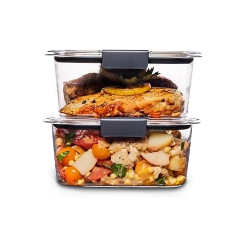 Rubbermaid Brilliance Medium Deep Food Containers Cover