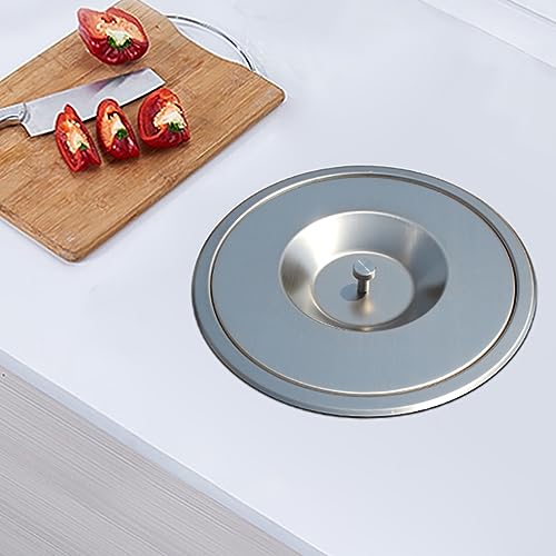 Caneca de basura empotrable para cocina 8L acero inoxidable miniatura 5