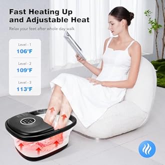 Folding Foot Bath Massager