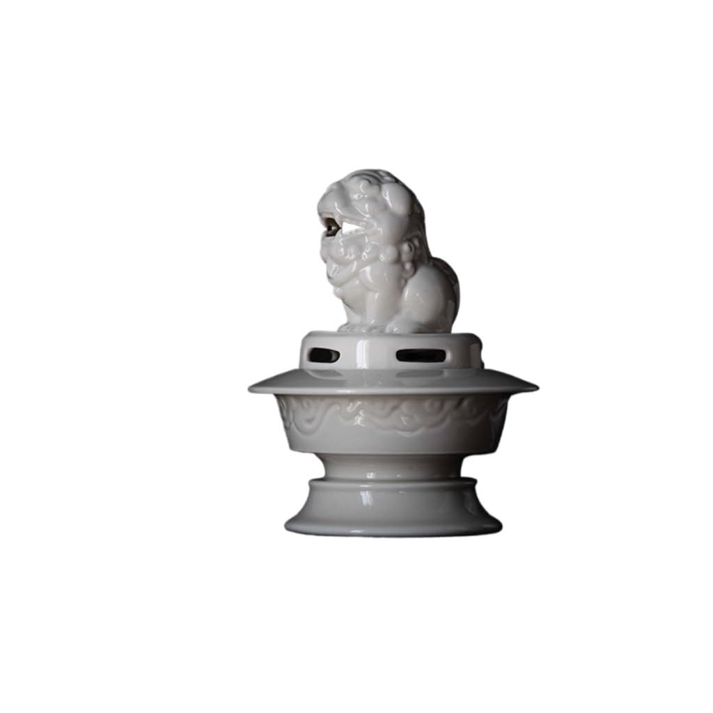 Bruciatore di Incenso Bruciatore di incenso in ceramica Bruciatore di incenso cinese for zanzare Ornamento retrò for tavolo da tè adatto for l'home office Portaincenso