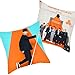 ALTcompluser BTS Permission to Dance Funda de cojín 45 x 45 cm, Kpop BTS Suga V Jimin JIN Jungkook J-Hope RM Funda de cojín decorativa para sofá, coche, habitación, sin relleno