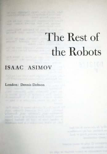 The Rest of the Robots 0234770090 Book Cover