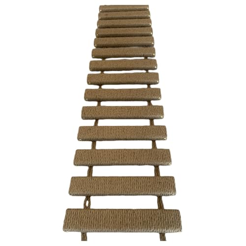 40 in Cat Ladder, Sisal Rope Bridge, Climbing Frame Accessory (40in - Q)