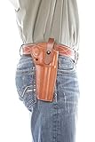 Diamond D Custom Leather Alaska Hunter Hip Holster Ruger Security SIX 6'