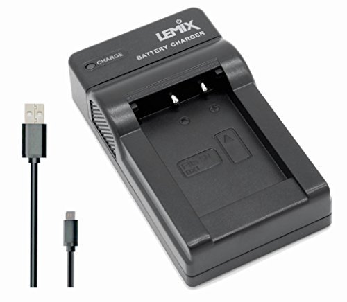 Lemix (BX1) Ultra Slim USB Charger compatible with Sony NP-BX1 Battery & Listed (Not All) Sony Cyber-shot DSC & HDR Series Cameras