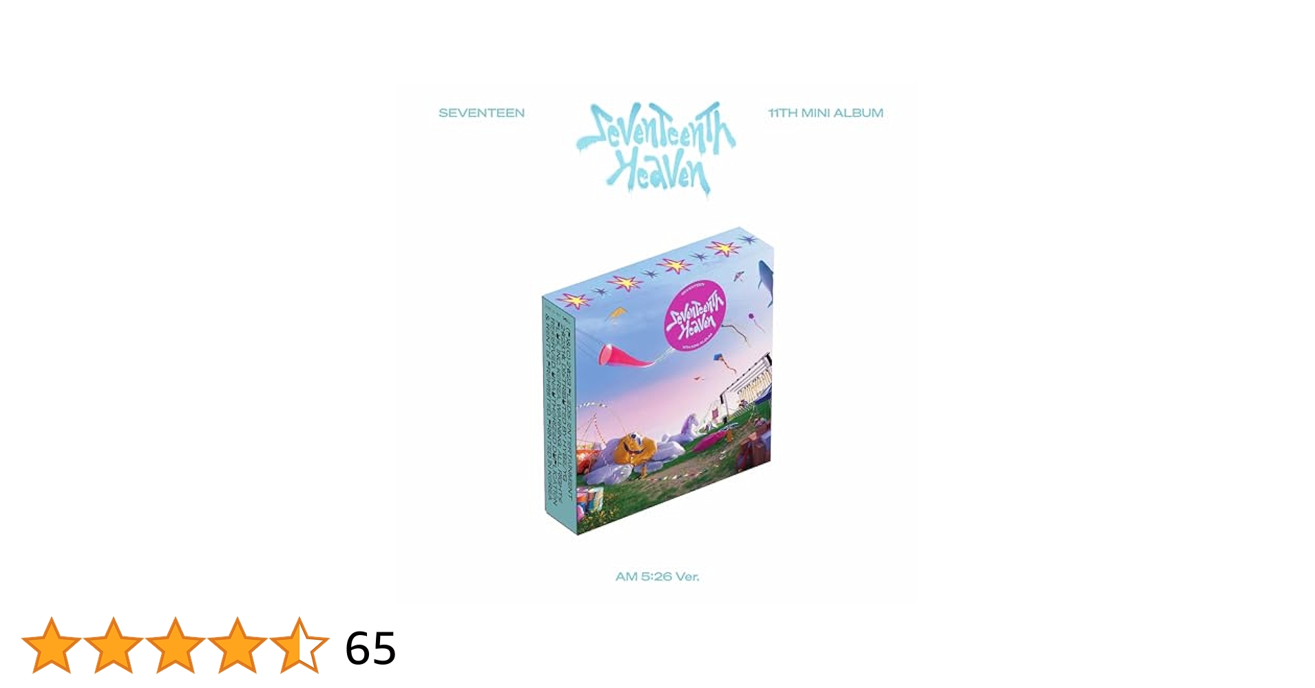 K-POP・アジア SEVENTEEN CD SEVENTEEN - SEVENTEEN 11th Mini Album 'SEVENTEENTH HEAVEN