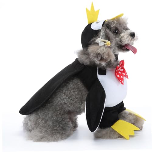 Disfraz de pingüino para perro talla S miniatura 4