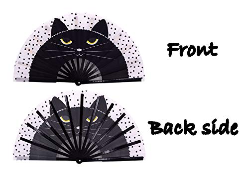 Meifan Large Rave Folding Fans Hand Fan For Men Women thumb #2