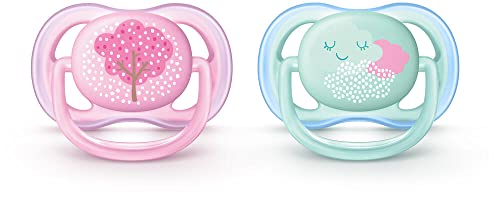 Chupeta, Philips Avent, Rosa/Verde, Tamanho Único