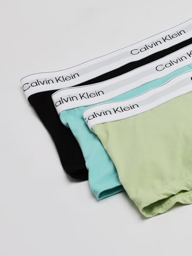 Image of Calvin Klein Underwear Men's Cotton Blend Classic Solid Trunks