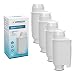 Wessper Pacco da 4 - Filtro Acqua da caffè, Compatibile con Saeco CA6702/00 CA6706/48 Brita Intenza+
