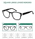 Eyekepper Lesebrille Professor Vintage Stil Federscharniere Arms Schwarz +1.75
