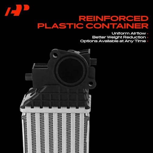 A-Premium Turbocharger Intercooler Compatible with 2016-2021 Honda Civic L4 1.5L Turbocharged, Charge Air Cooler - Image 6