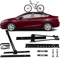 Transbike Novo Suporte Rack Teto Para 1 Bike GM Cruze Sedan