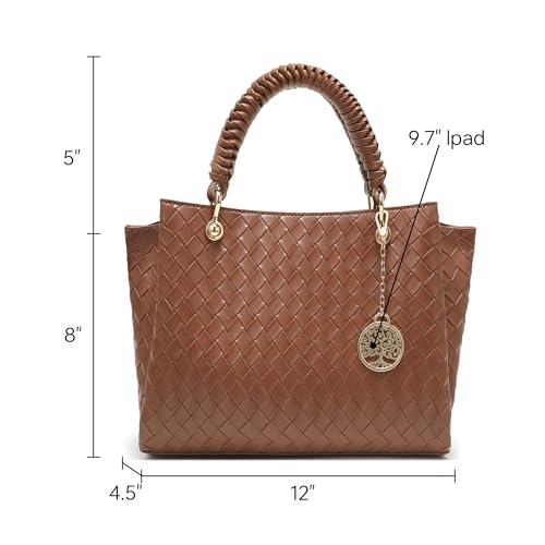Bolso cruzado trenzado para mujer con asa ajustable miniatura 3
