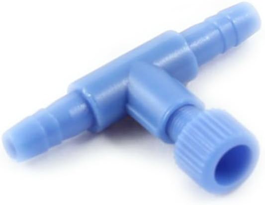 AKOAK 10 Pack Blue Plastic Fish Tank Air Pump Control Valves Aquarium Hose Connector 2 Way Adjustment Control Valves Aquatic Accessories Supplies : Pet Supplies